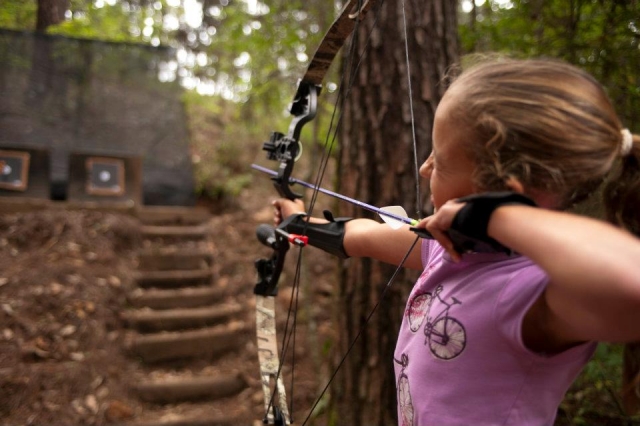Tiro con arco de peques